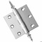 Embassy 3 x 3 Solid Brass Hinge, Polished Chrome Finish with Steeple Tips 3030US26AS-1 - alternate 1
